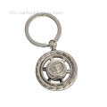 Penyesuaian Keychain Logo Kereta Logam